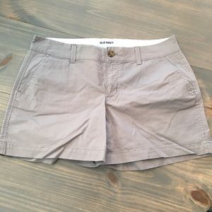 Grey, old navy shorts